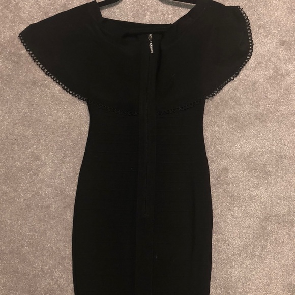 Brand new black spandex dress - Picture 2 of 2